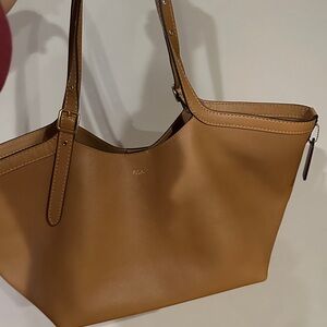 Coach Honey Brown Leather Gramercy Tote Bag